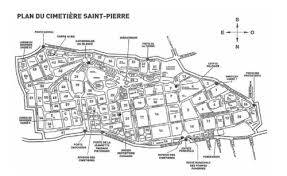 Plan du Cimetière Saint Pierre